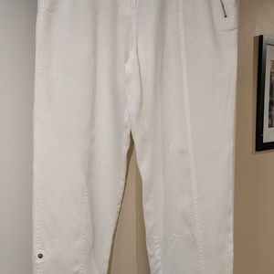 Calvin Klein linen pants, sz L